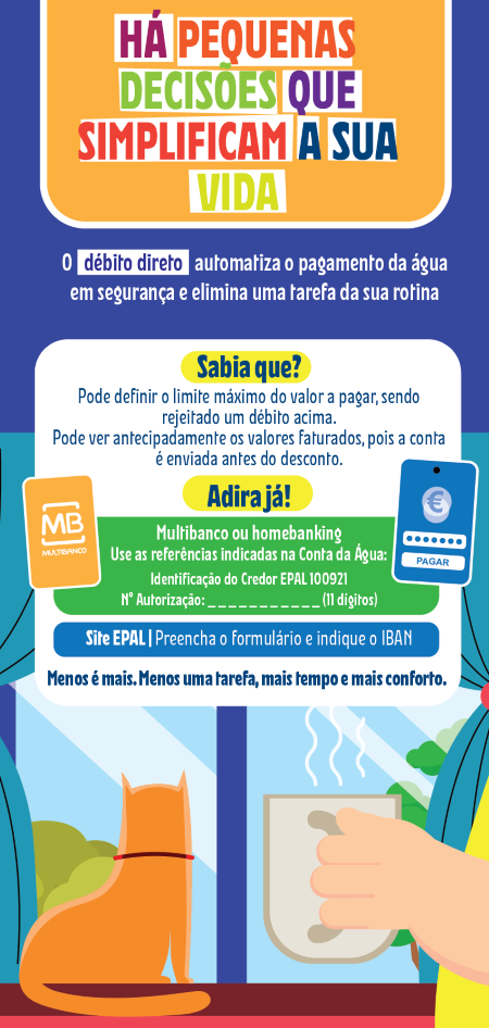 flyer débito direto