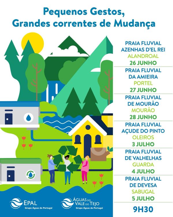 Praias fluviais Praias fluviais
