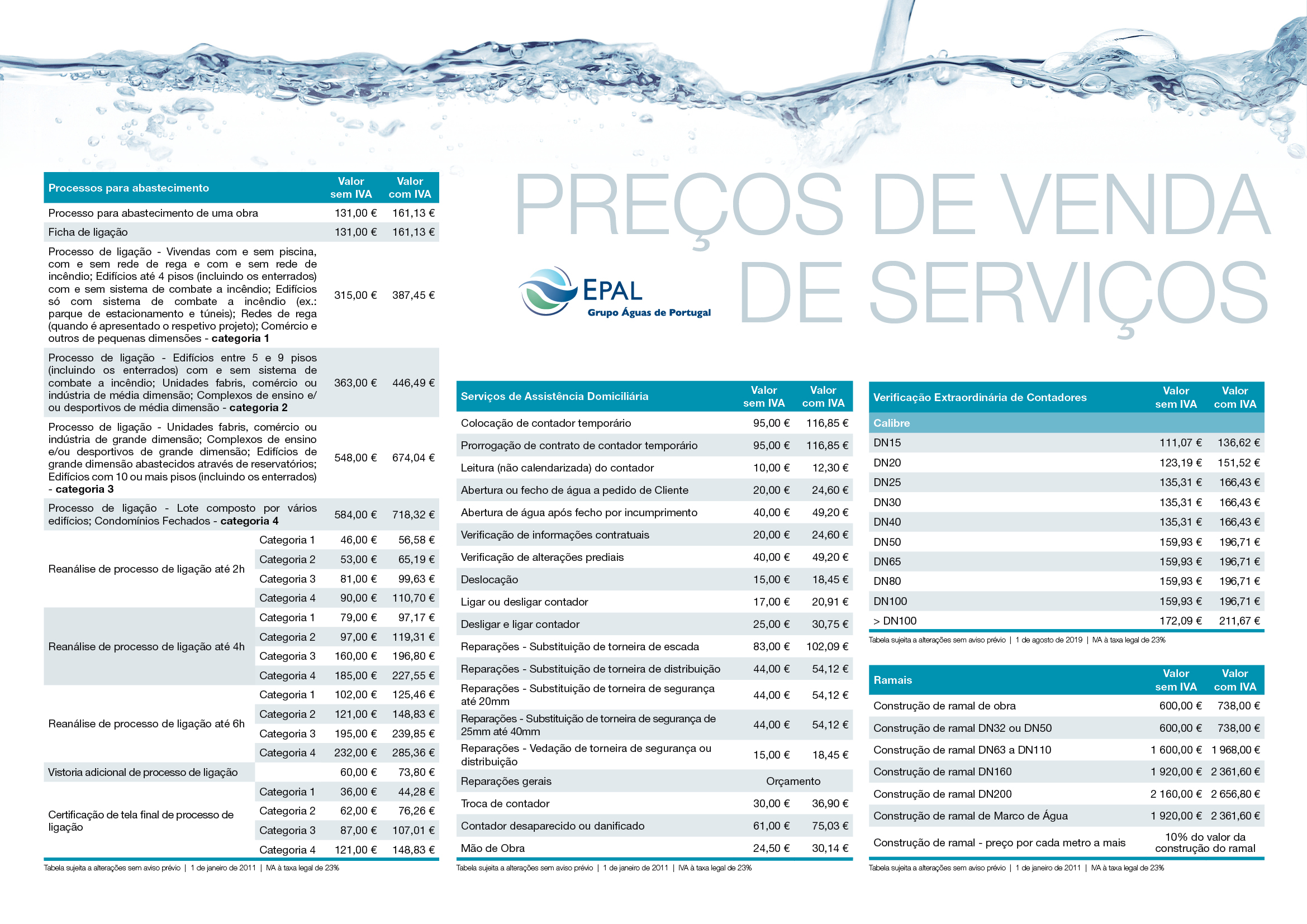 EPAL - Empresa Portuguesa das Águas Livres, SA
